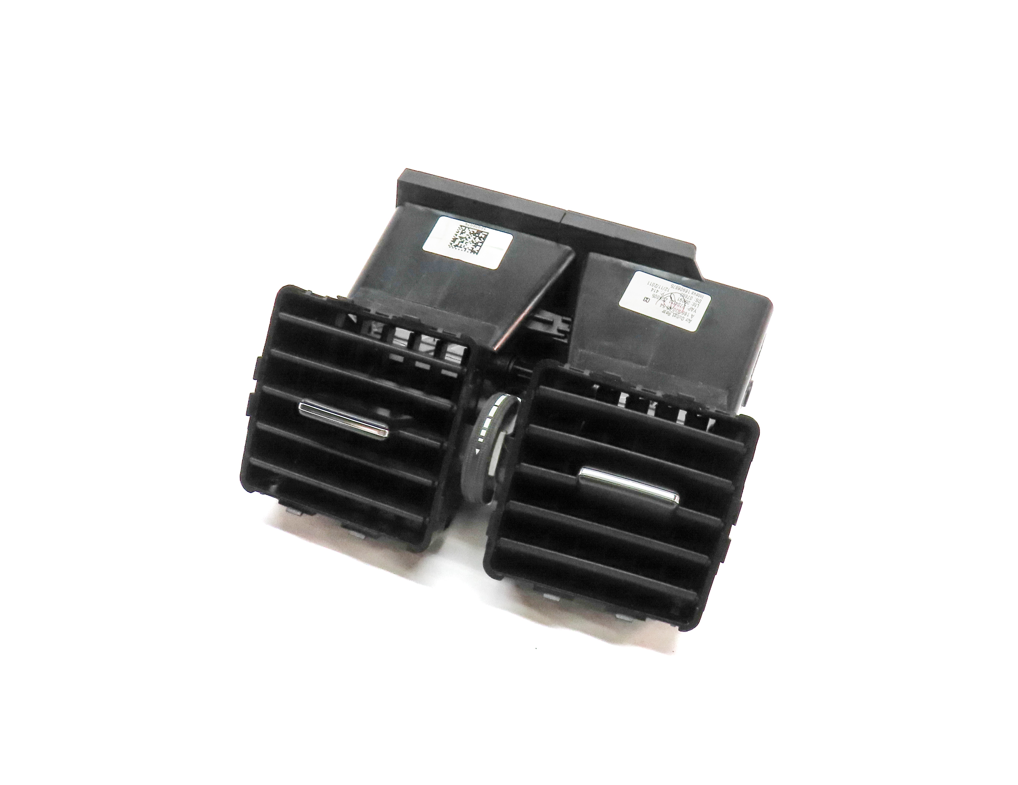 2012 MERCEDES ML350 (W166) REAR CENTER CONSOLE HEAT AIR AC DUAL VENT (Black) — exact item pictured